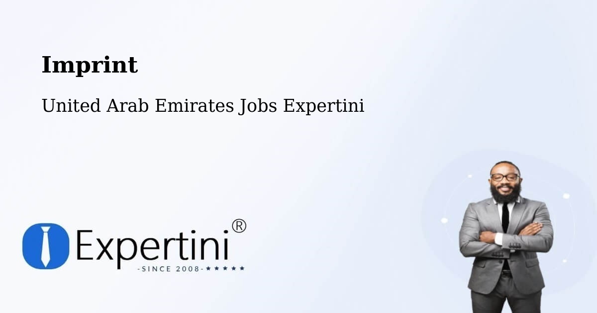 Imprint – Zayed City - United Arab Emirates Jobs Expertini