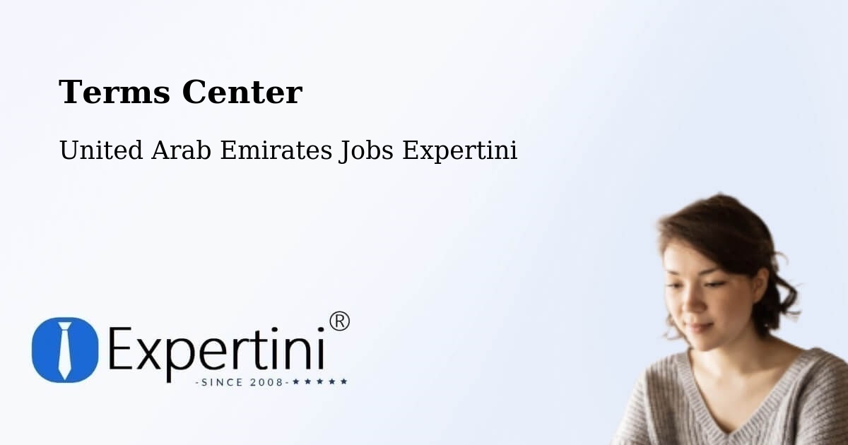Terms of Service – Zayed City - United Arab Emirates Jobs Expertini